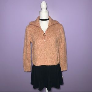 FINAL PRICE!!  NWT Sincerely Jules Orange O-ring Pullover Sweater